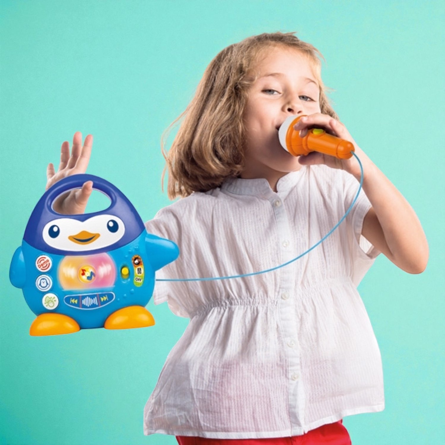 مشغل الموسيقى وكاريوكي البطريق المضحك | Penguin Music Player - الصورة 4