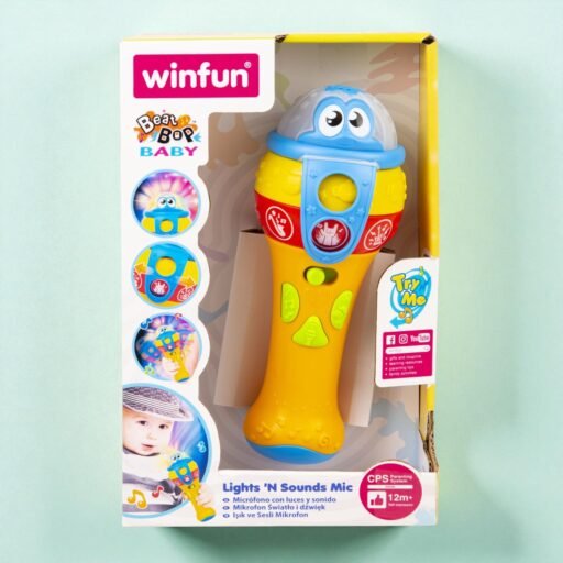 ميكروفون مضيء مع أصوات – Lights ’N Sounds Mic