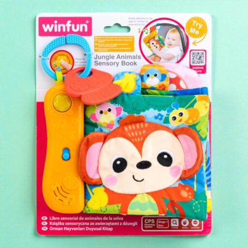 كتاب حسي عن حيوانات الأدغال Jungle Animals