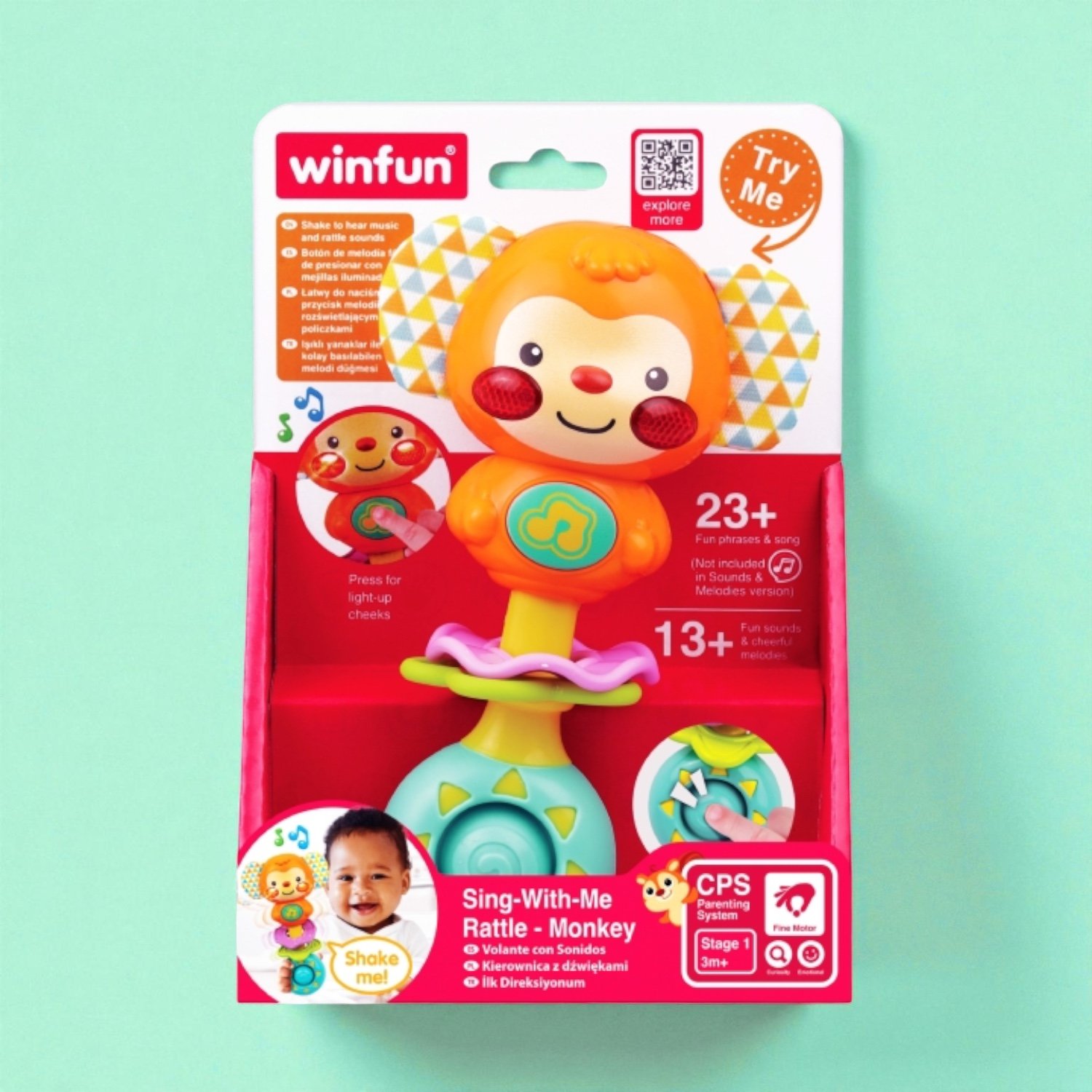 خشخيشة قرد غنائي من Winfun – Sing-With-Me - الصورة 3