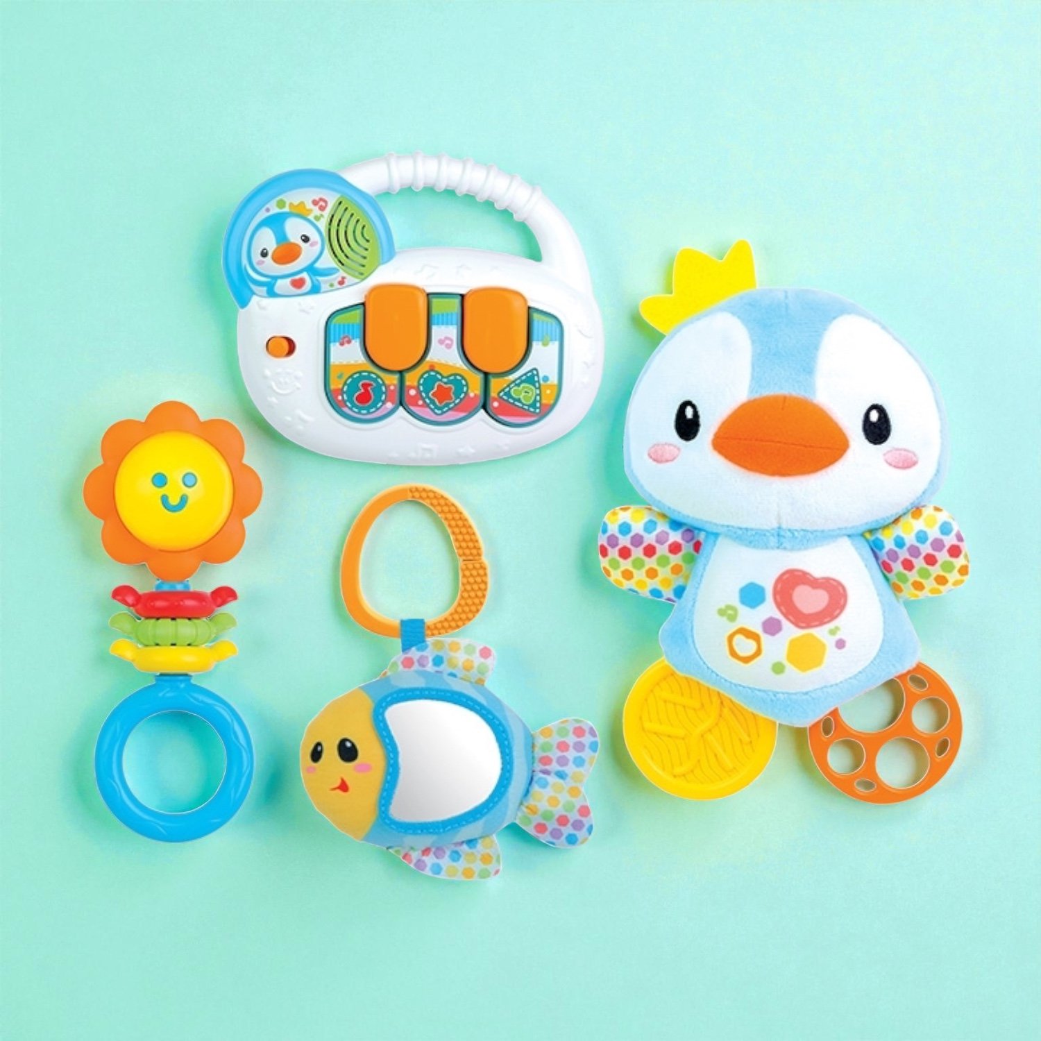 مجموعة هدايا المواليد الفاخرة والآمنة | Newborn Baby Gift Set