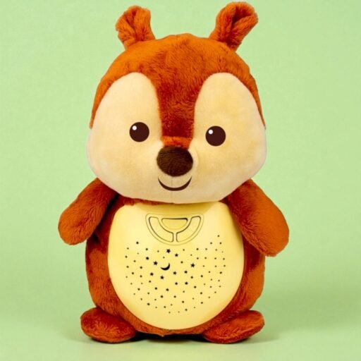 سنجاب الأضواء النجمية والتهويدات 2 في 1 | Starry Lights Squirrel