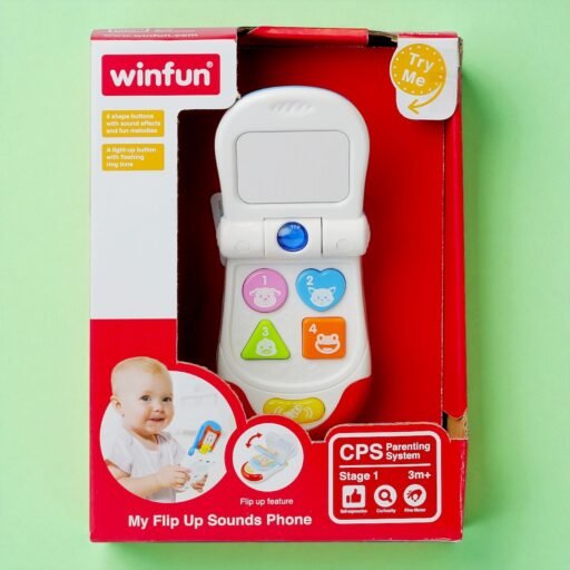 ‏هاتف‎ Flip Up ‎مع أصوات ممتعة للأطفال‏