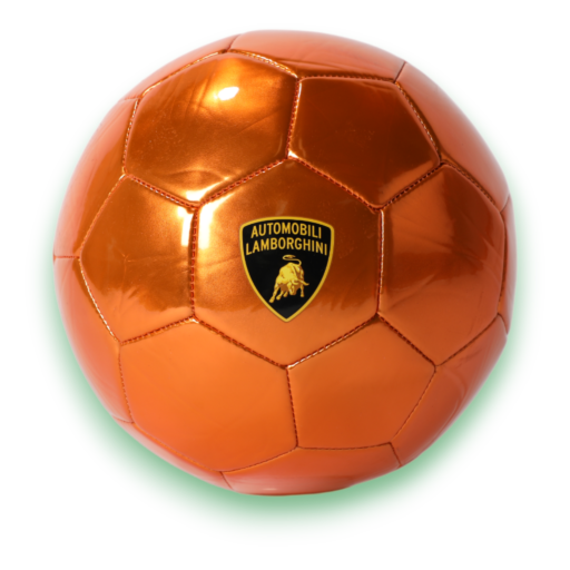 ⁧كرة قدم مقاس⁩ ⁦ 5 ⁩ — PVC Orange Metallic LAMBORGHINI