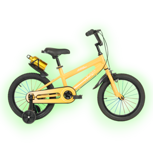 ⁧دراجة أطفال⁩ ⁦16" ⁩ — Yellow Black LAMBORGHINI