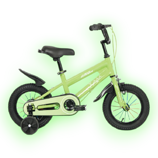 ⁧دراجة أطفال⁩ ⁦16" ⁩ — Green Black LAMBORGHINI