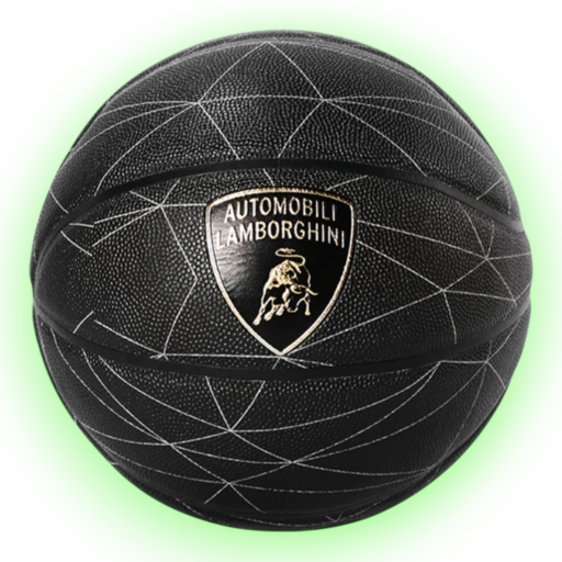 كرة سلة مقاس 7 — PU Black LAMBORGHINI