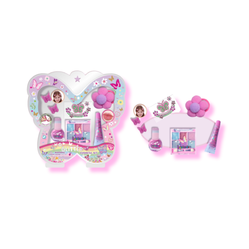 طقم مكياج جليتر لامع (Glitter Cosmetic Set)