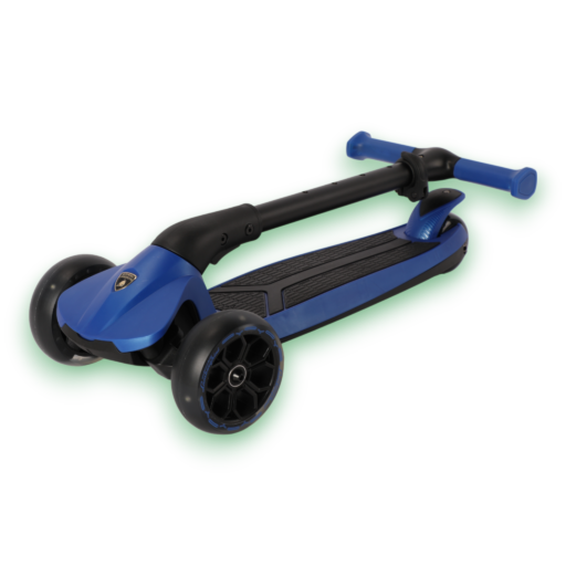 ⁧سكوتر أطفال عجلات بارتفاع قابل للتعديل⁩ ⁦3 ⁩ — Blue LAMBORGHINI