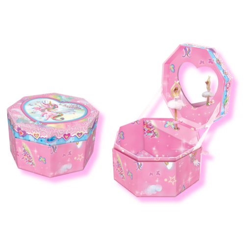 علبة مجوهرات موسيقية بشكل مميز (OTANGLE Shape Music Jewelry Box)