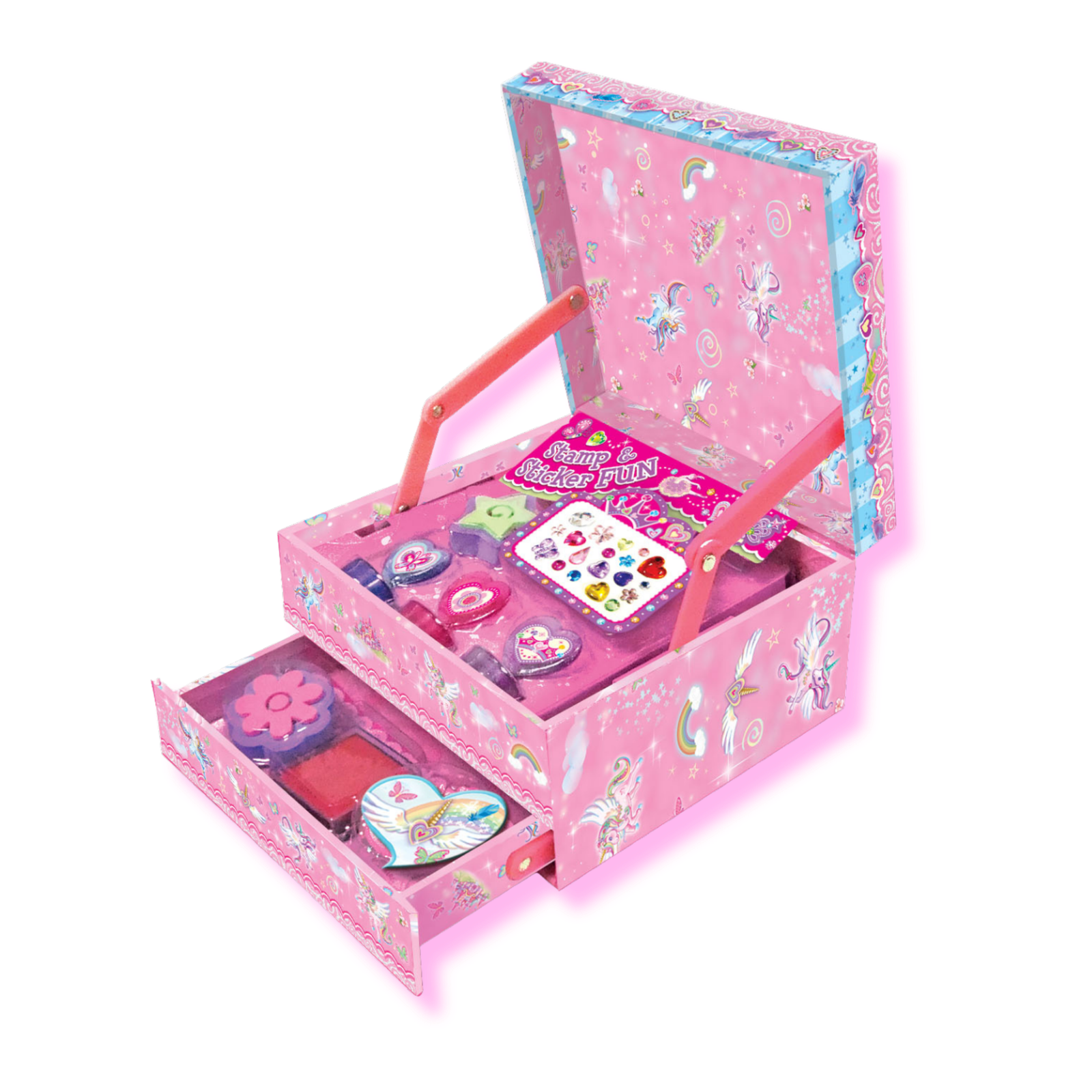 طقم أختام وملصقات ممتع (Stamp and Sticker Set) - الصورة 2