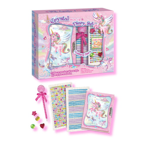 طقم مفكرة ستايل أب للأسرار والديكور (Style Up Diary Set)