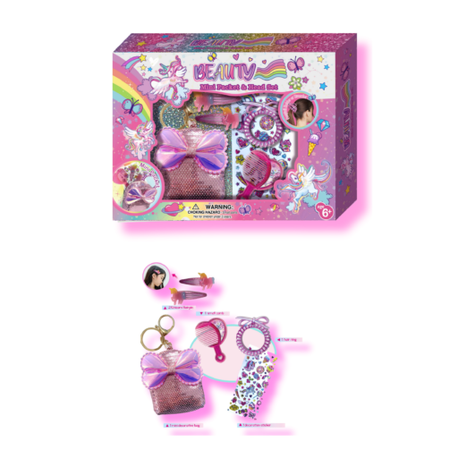 طقم تجميل صغير + إكسسوار للرأس (Beauty Mini Packet & Head Set)
