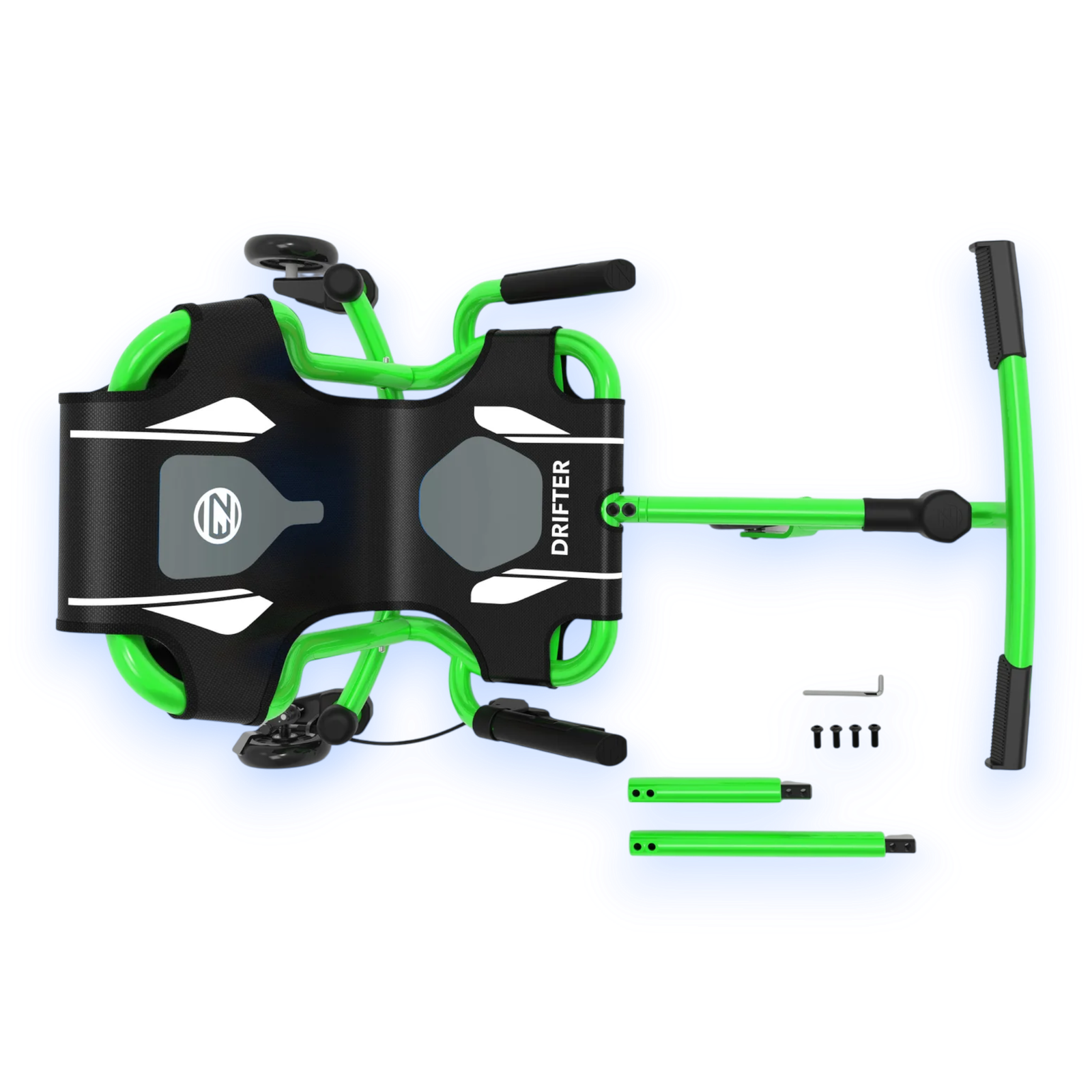 عربة EzyRoller Drifter X أخضر – EzyRoller Drifter X Green - الصورة 2