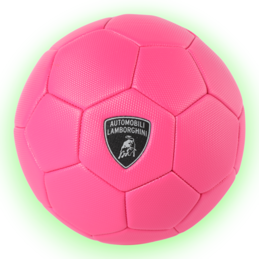 ⁧كرة قدم مقاس⁩ ⁦ 5 ⁩ — PVC Pink LAMBORGHINI