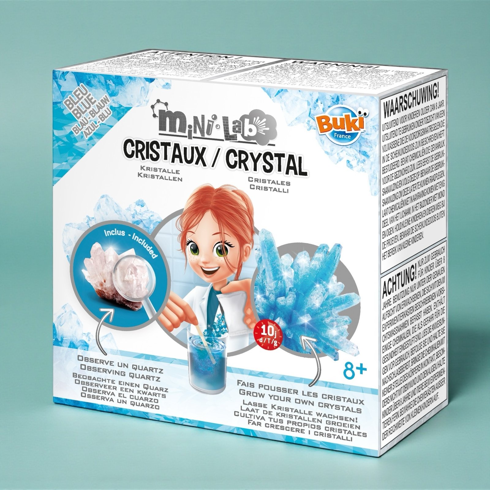 ميني لاب – بلورات زرقاء - Mini Lab - Crystal (Blue)