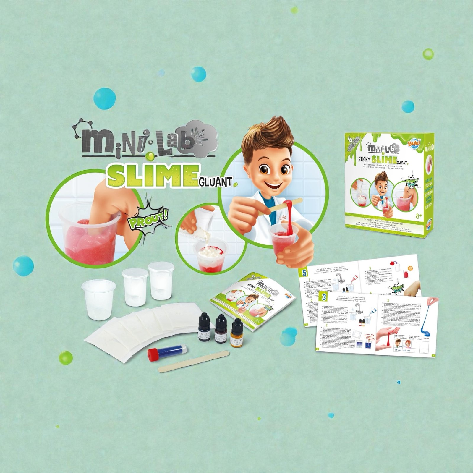 معمل صغير لصنع السلايم الممتع — Slime - الصورة 3