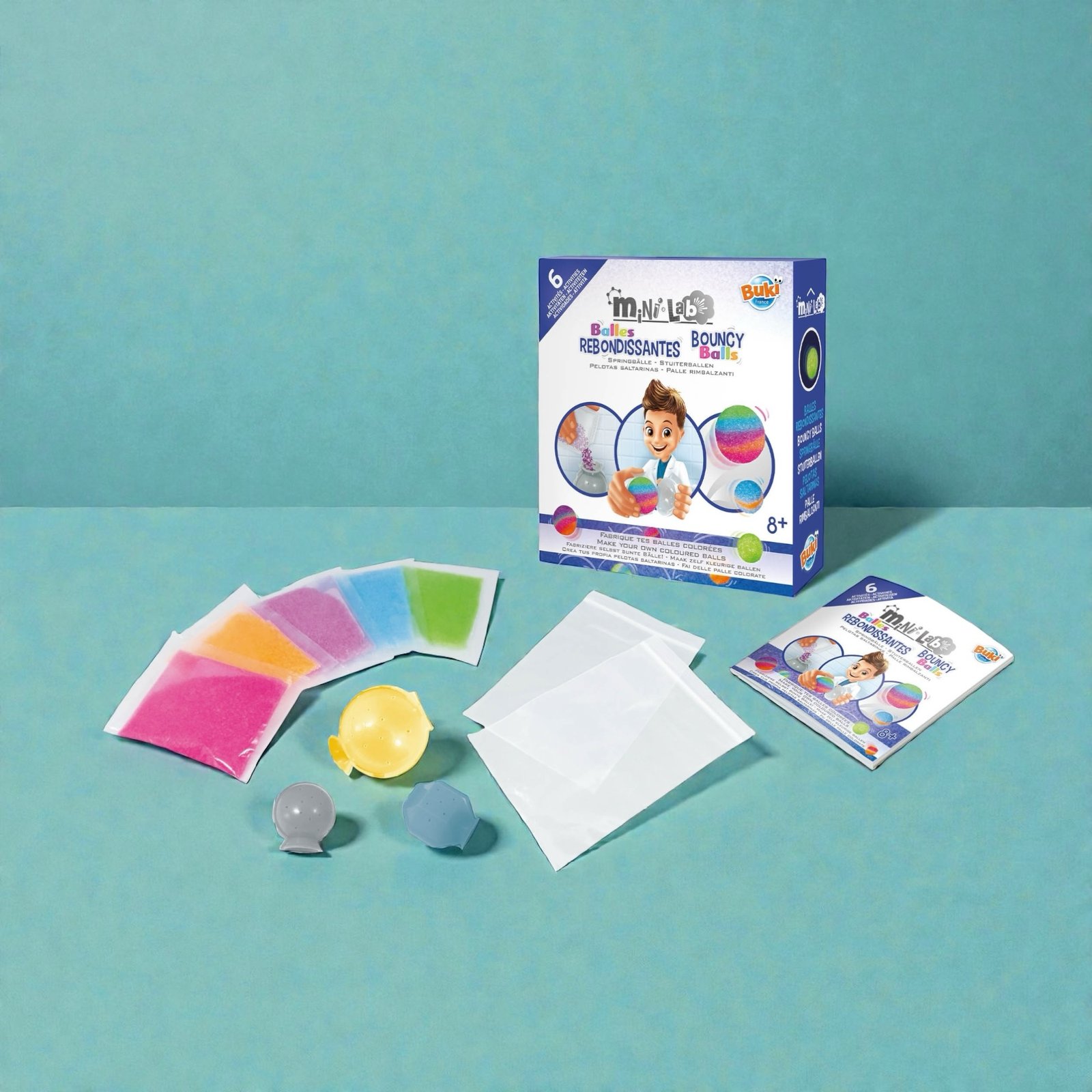 ميني لاب – كرات مطاطية ترتد - Mini Lab - Bouncy Balls - الصورة 6