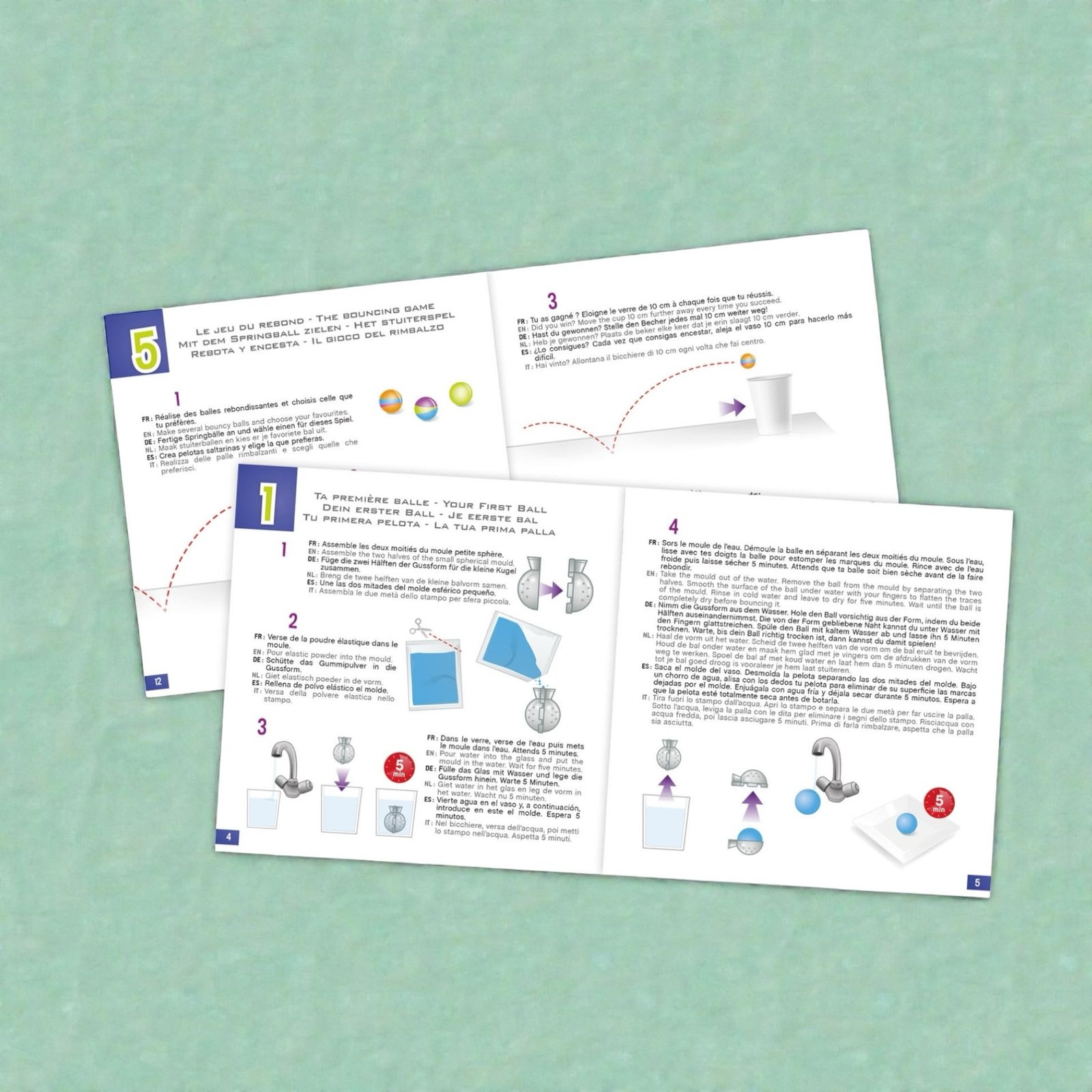 ميني لاب – كرات مطاطية ترتد - Mini Lab - Bouncy Balls - الصورة 5