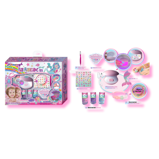 طقم مانيكير أظافر مميز (Amazing Nail Manicure Set)