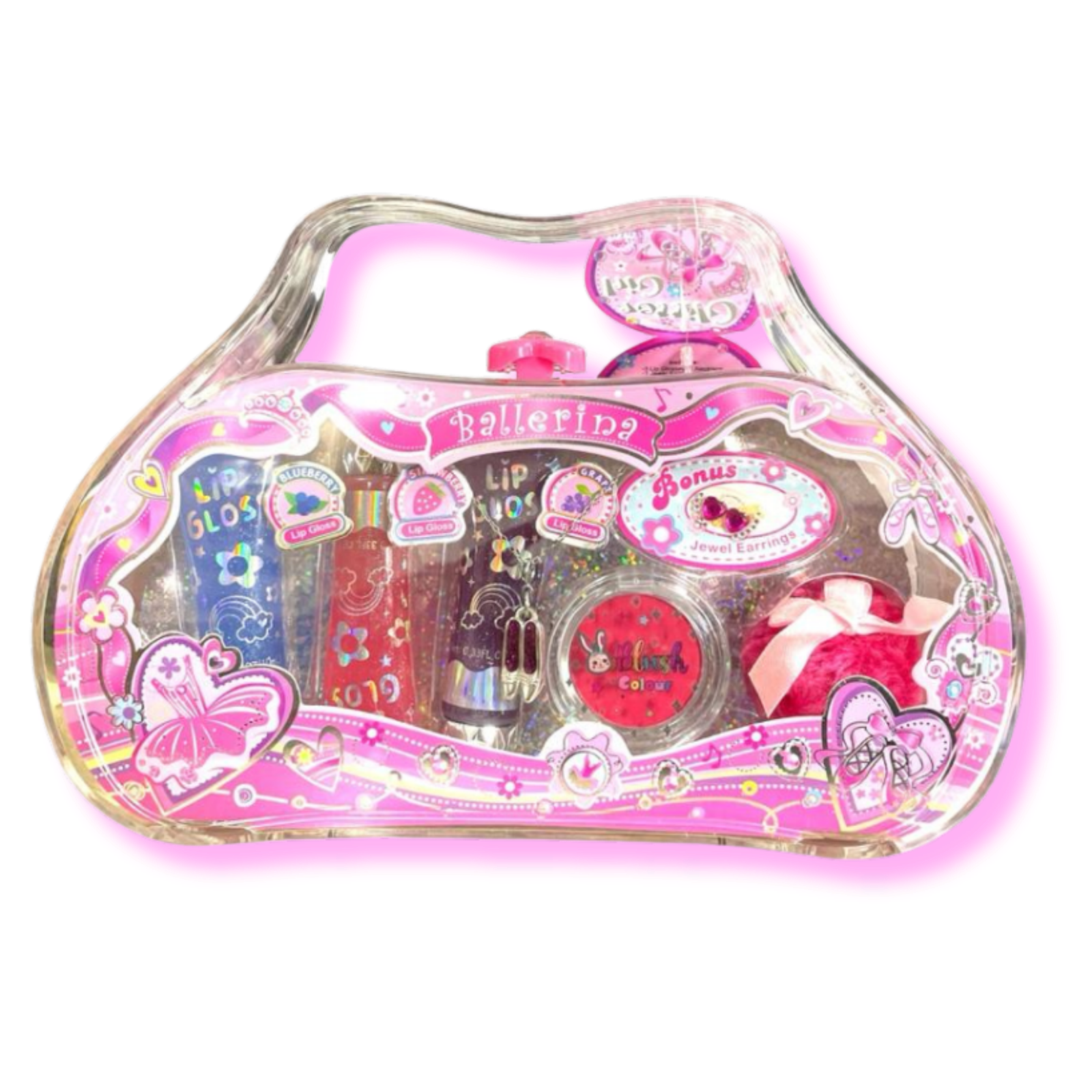 طقم مستحضرات تجميل لامع (Sparkling Cosmetic Set)