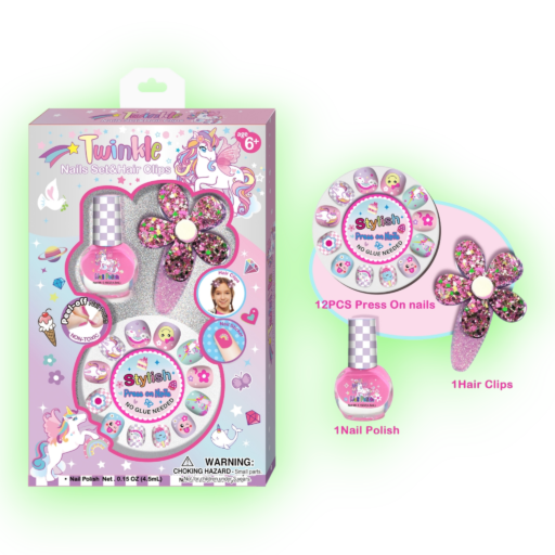 طقم مكياج جليتز متلألئ للبنات (Glitz Make Up Suite)