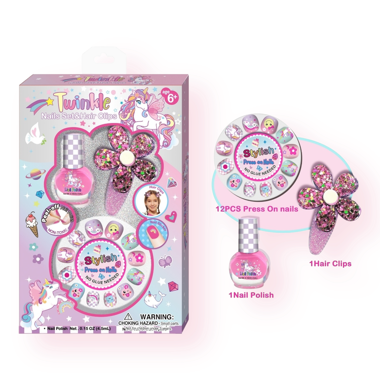 طقم مكياج جليتز متلألئ للبنات (Glitz Make Up Suite) - الصورة 2