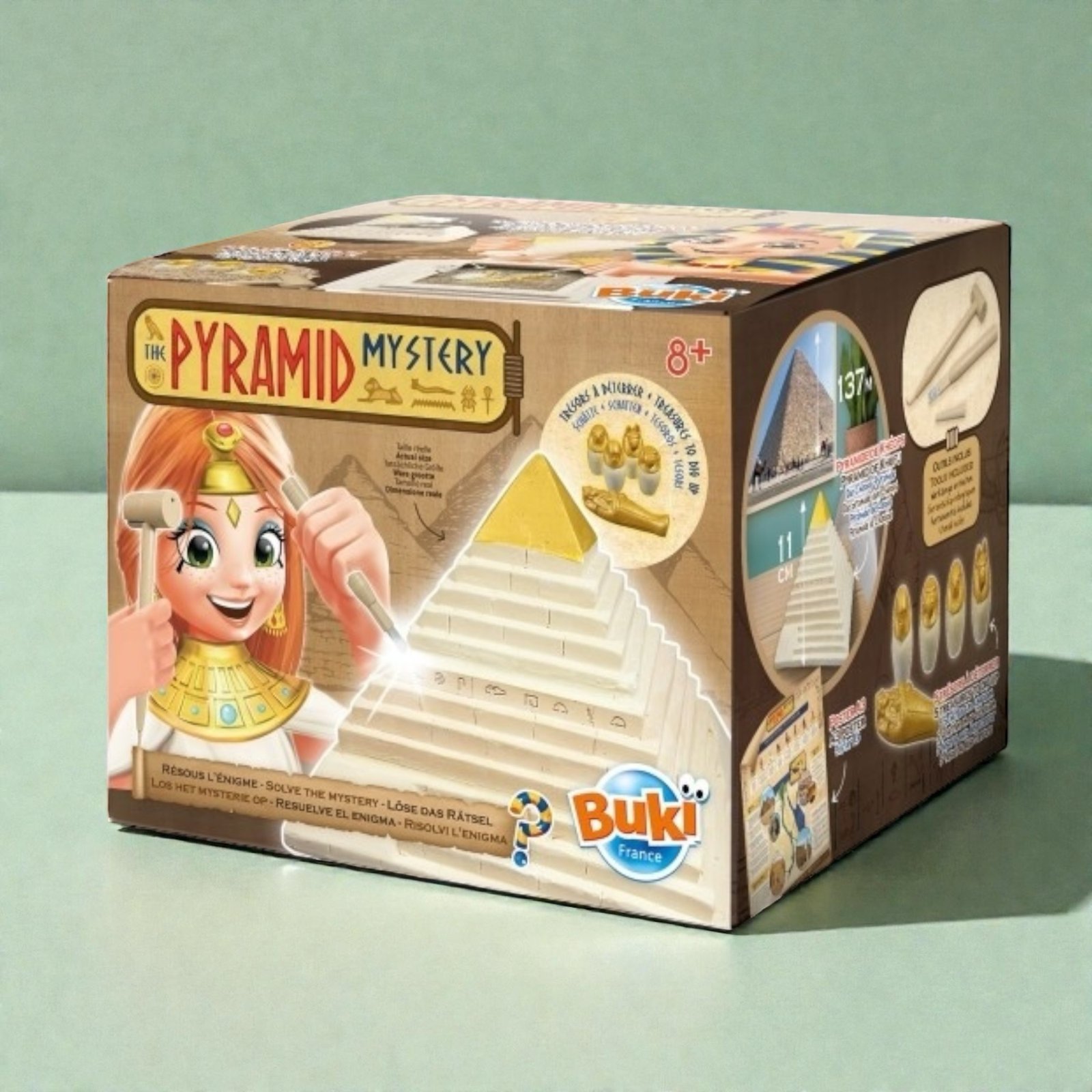 مغامرة لغز الهرم أثرية تعليمية — Pyramid Mystery