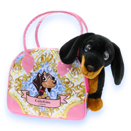 جرو داشهند كيوت مع شنطة — Dachshund Puppy Carry Case