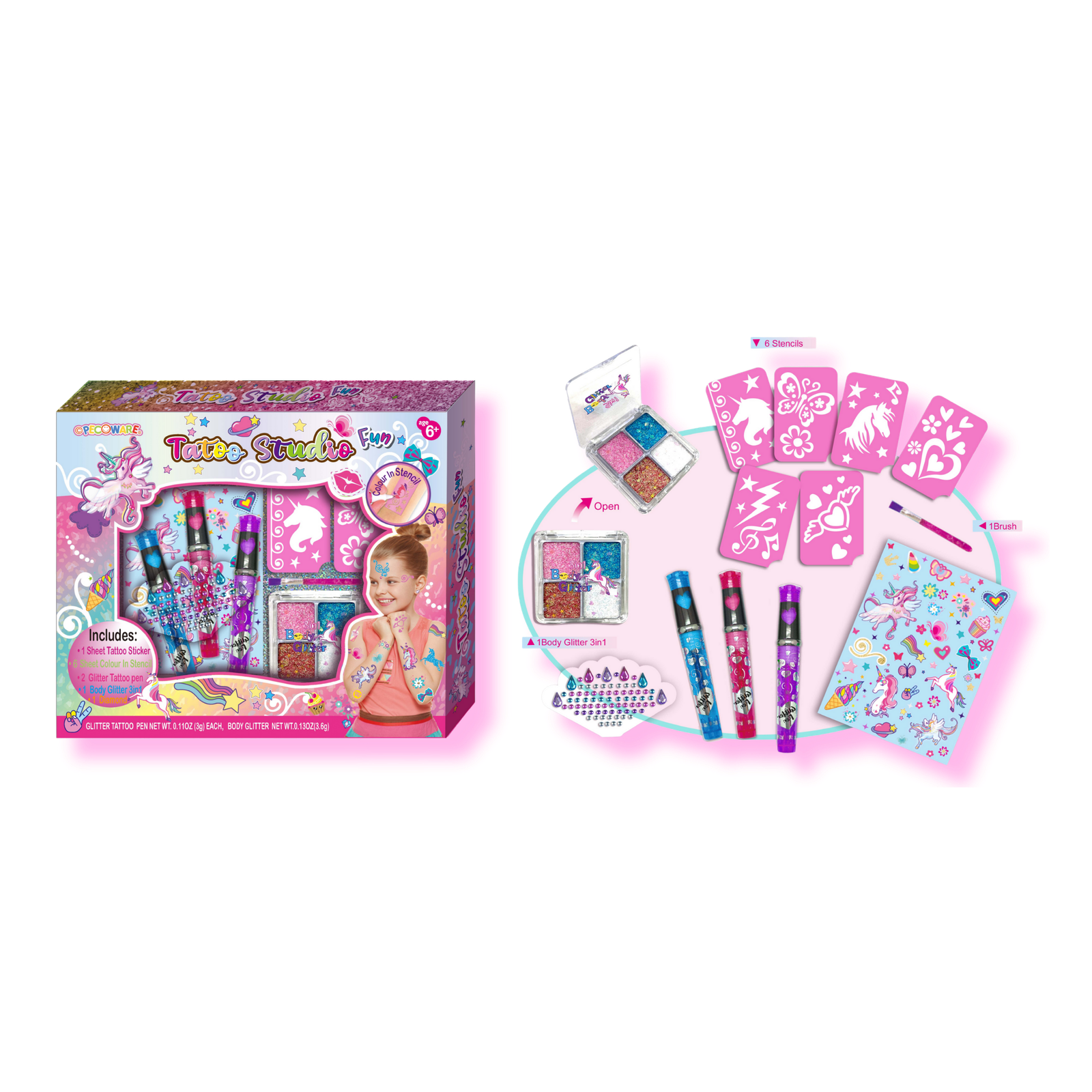 استوديو وشم ممتع للأطفال (Tattoo Studio Fun) - 602