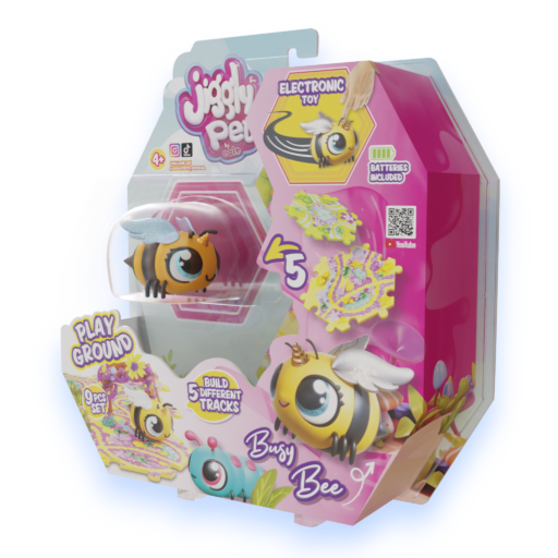 نحلة متحركة Bee Yellow (Eolo Jiggly Pets Bugs)