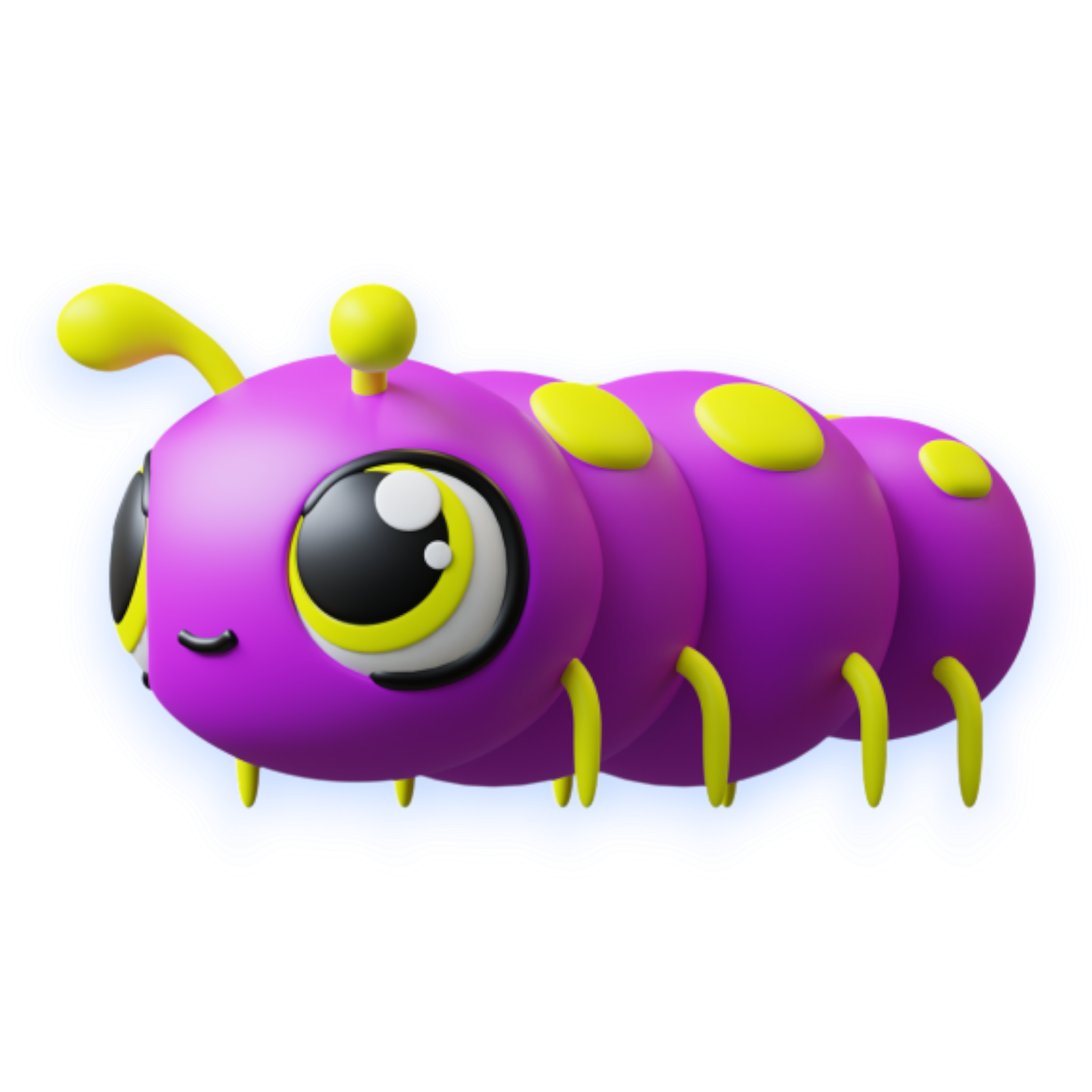 يرقة إلكترونية متحركة Caterpillar Purple (JIGGLY PETS)