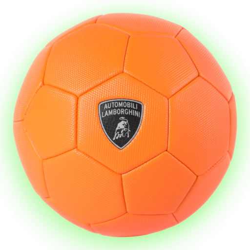 كرة قدم مقاس 2 — PVC Orange Ball LAMBORGHINI