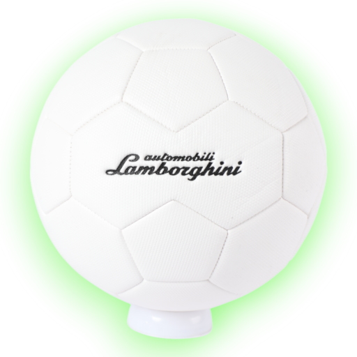 ⁧كرة قدم مقاس⁩ ⁦ 3 ⁩ — PVC White LAMBORGHINI