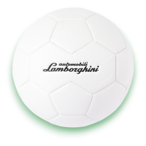 ⁧كرة قدم مقاس⁩ ⁦ 5 ⁩ — PVC White LAMBORGHINI