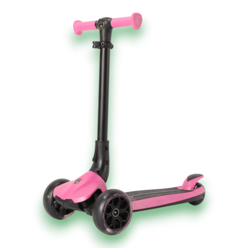 ⁧سكوتر أطفال عجلات بارتفاع قابل للتعديل⁩ ⁦3 ⁩ — Pink LAMBORGHINI