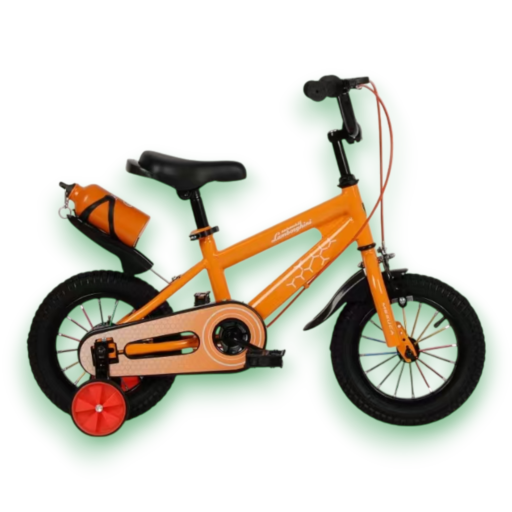 ⁧دراجة أطفال⁩ ⁦12" ⁩ — Orange LAMBORGHINI