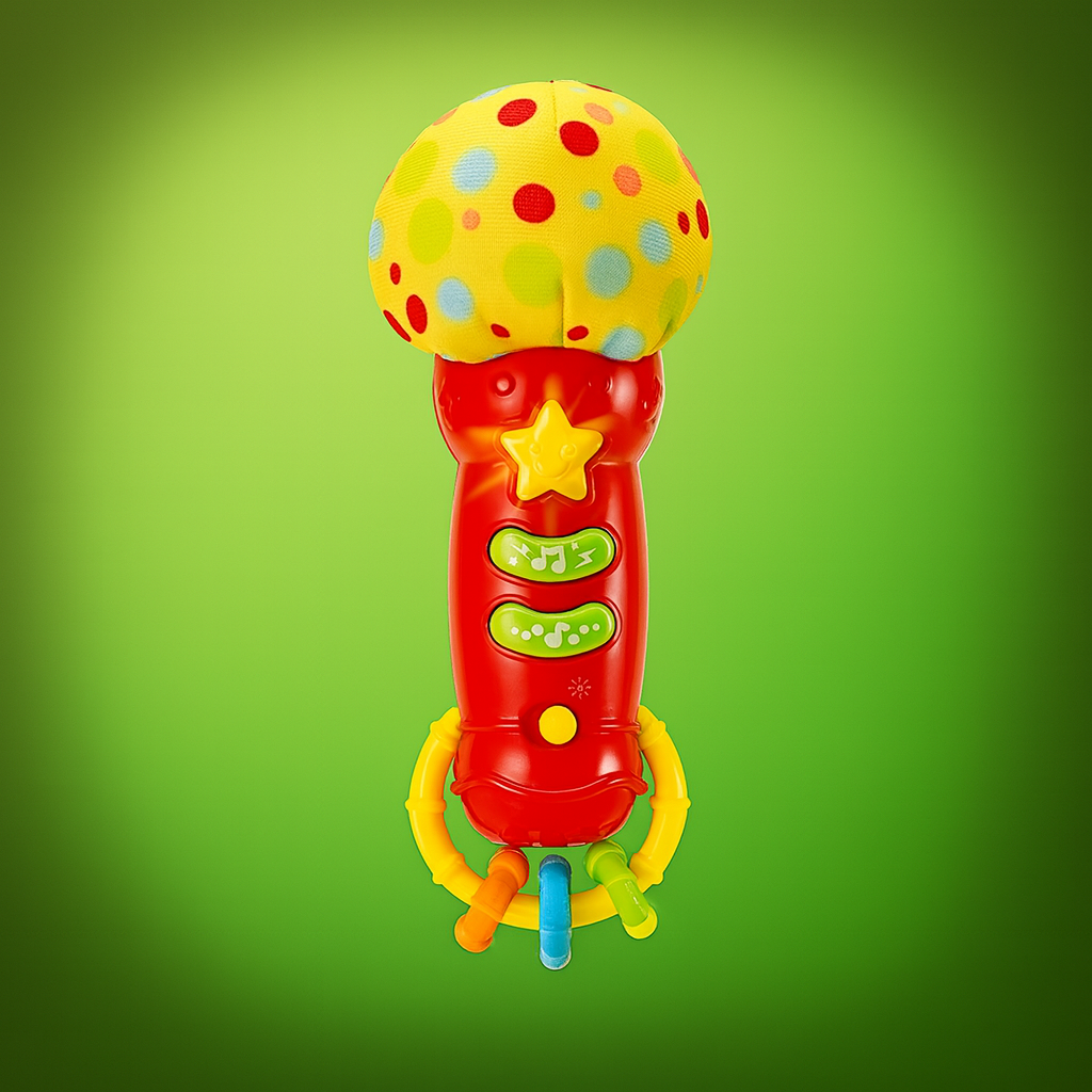 ميكروفون بيبي روك ستار الصغير BABY ROCK STAR MICROPHON - الصورة 4