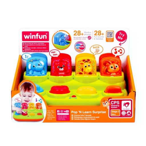 لعبة المفاجئات Pop ’N Learn