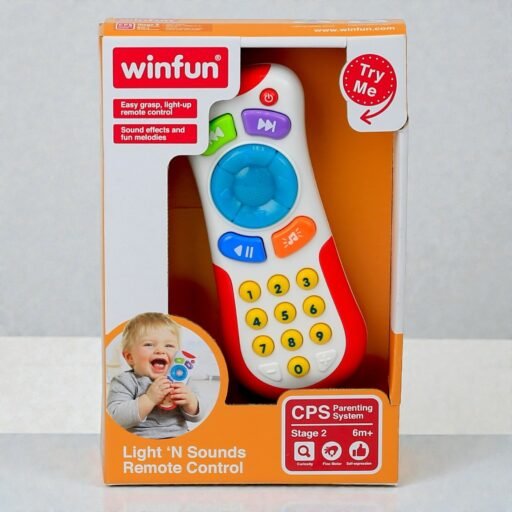 ‏ريموت كنترول مضيء مع أصوات – ‎Light ’N Sounds (‎أبيض)‎‏