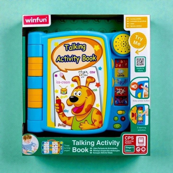 كتاب الأنشطة الناطق والتعليمي | Talking Activity Book