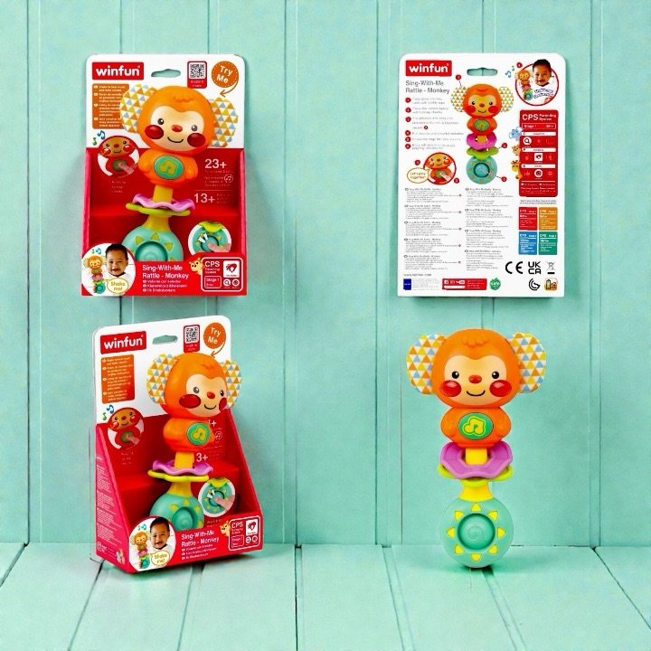 خشخيشة قرد غنائي من Winfun – Sing-With-Me - الصورة 2