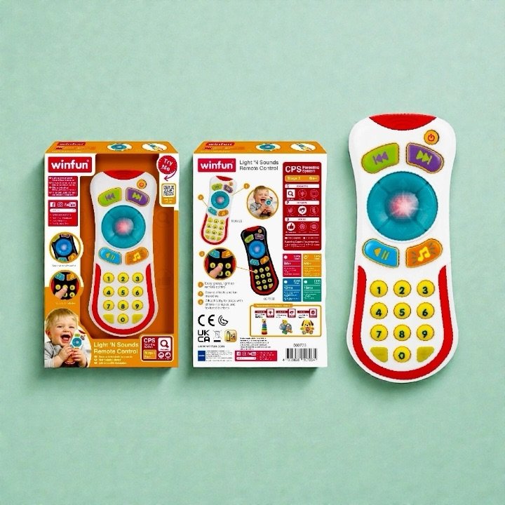 ريموت كنترول مضيء مع أصوات – Light ’N Sounds (أبيض) - الصورة 6