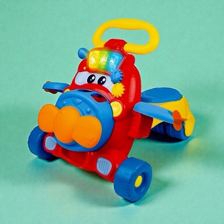 لعبة الركوب والدفع 2 في 1 — Junior Jet