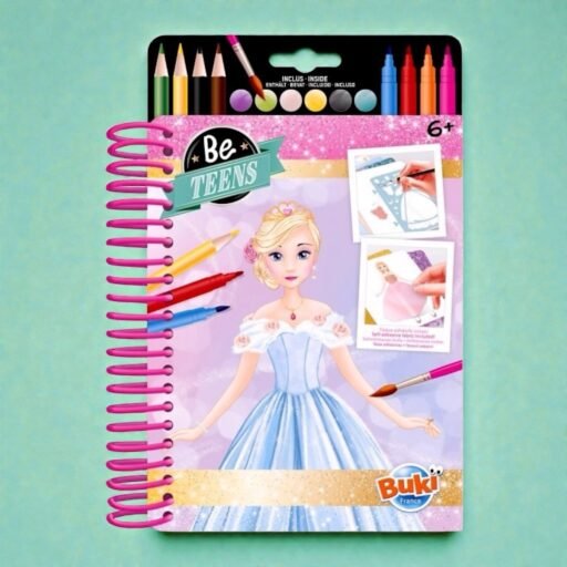 دفتر رسم لتصميم فساتين الأميرات — Princess Dresses