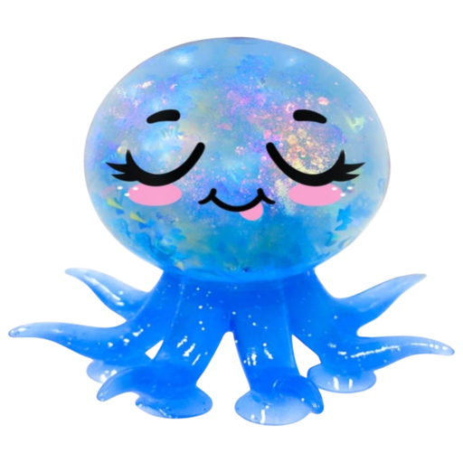 أخطبوط سكويش Octosquish (Eolo JIGGLY PETS) - أزرق Blue
