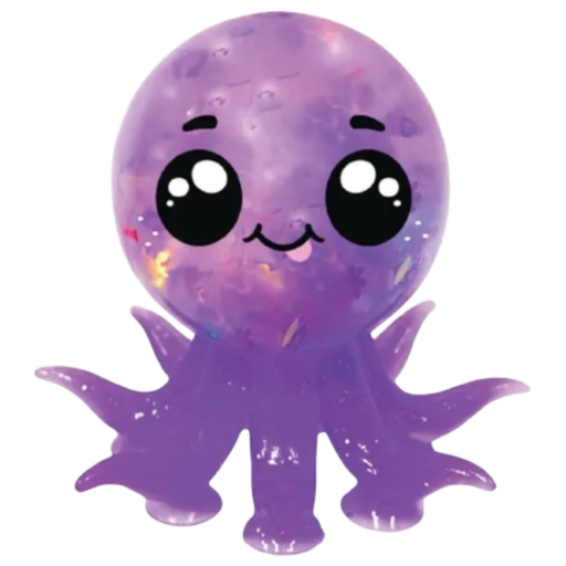 أخطبوط سكويش Octosquish (Eolo JIGGLY PETS) - بنفسجي Purple