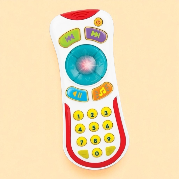 ريموت كنترول مضيء مع أصوات – Light ’N Sounds (أبيض) - الصورة 2