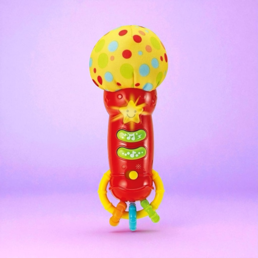 ‏ميكروفون بيبي روك ستار الصغير ‎BABY ROCK STAR MICROPHON‎‏