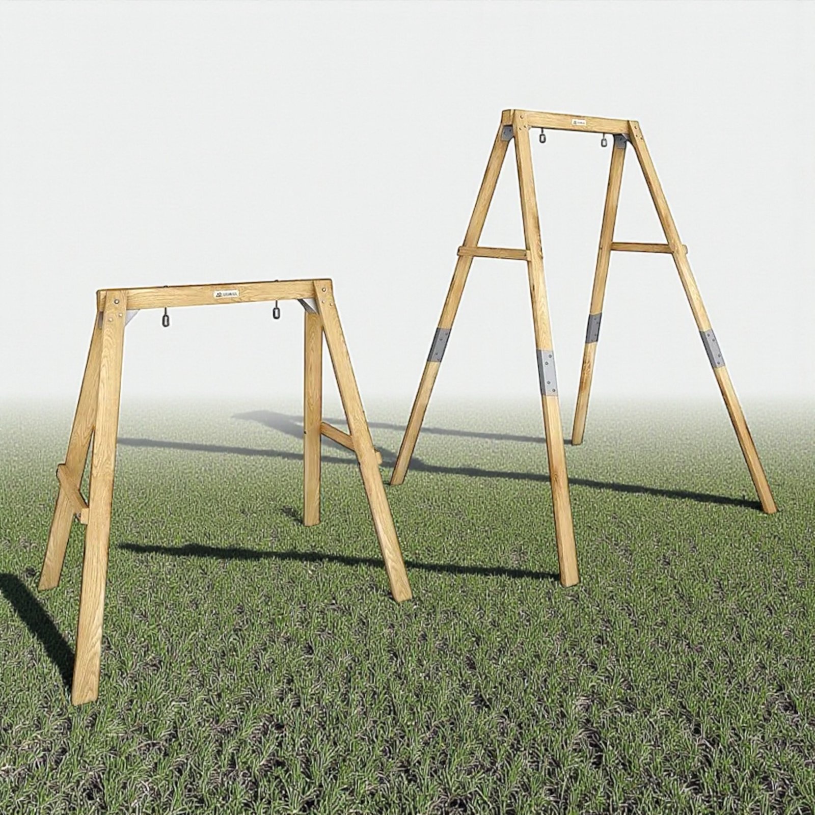 أرجوحة زرافة خشب Growing Giraffe (DYNAMIC SPORTS) - الصورة 3